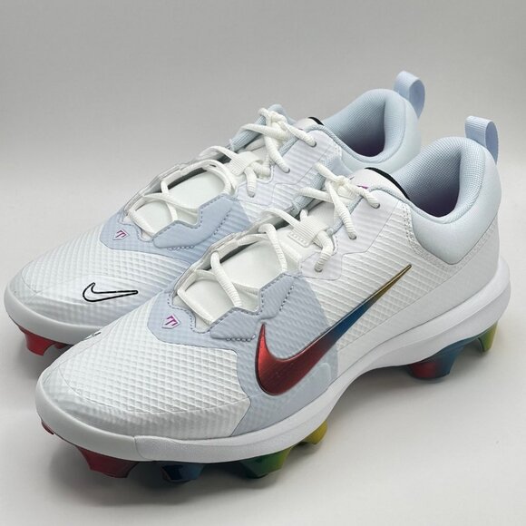 Nike Other - Men's Nike Force Trout 9 Pro MCS 'Rainbow' Baseball Cleats FB2908-106 Size 10